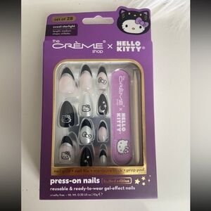 The Creme Shop x Hello Kitty Halloween Press On Nails Reusable & Ready To Wear